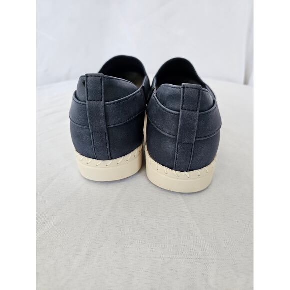 Easy Street Women's Bugsy Comfort Slip-on Flats Shoes Navy Size 9M NWT - Picture 5 of 8